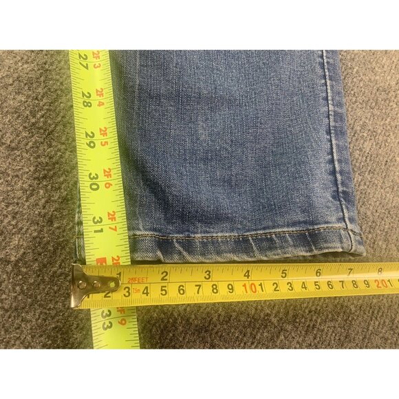 Desigual Womens Cotton Blend Embroidered Jeans Size 32x32 Multicolor - Picture 11 of 11